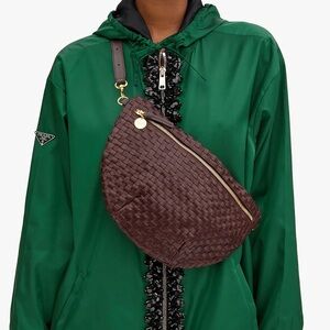 Clare V. Grande Fanny Pack in Tobacco NWT
